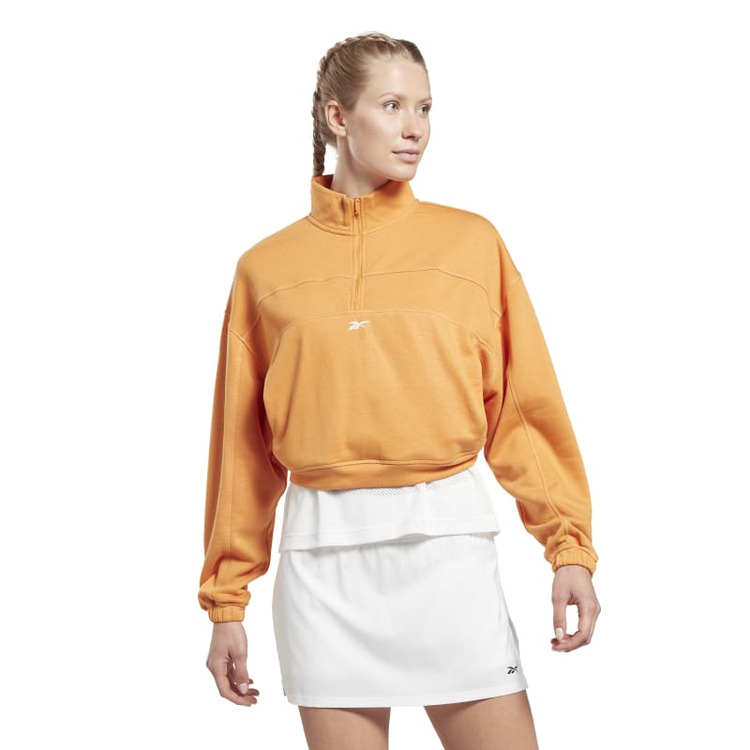 Adicionar ao carrinho Reebok Workout Ready Knit 1/4 Zip Sweatshirt Reebok Workout Ready Knit 1/4 Zip Sweatshirt