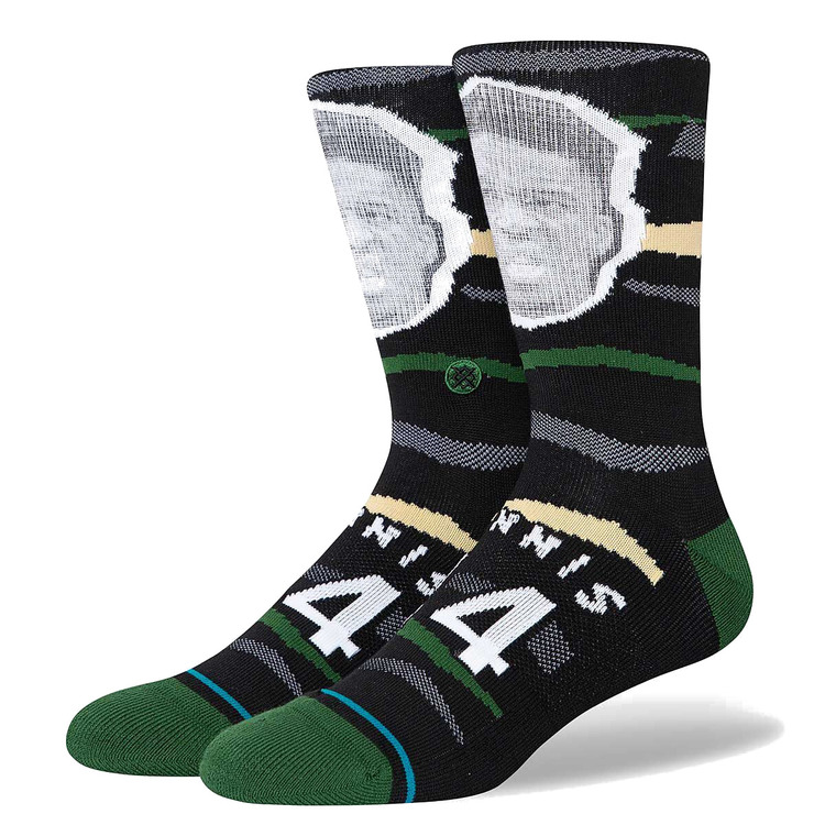 Adicionar ao carrinho Stance Casual Faxed Giannis Crew Socks Stance Casual Faxed Giannis Crew Socks