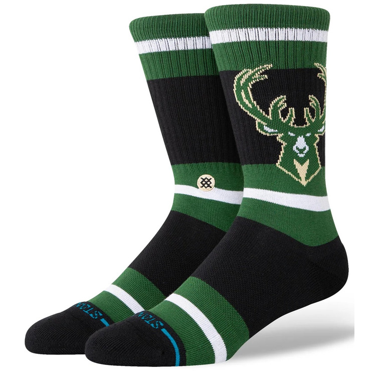Adicionar ao carrinho Stance Casual Prep Milwaukee Bucks Crew Socks Stance Casual Prep Milwaukee Bucks Crew Socks