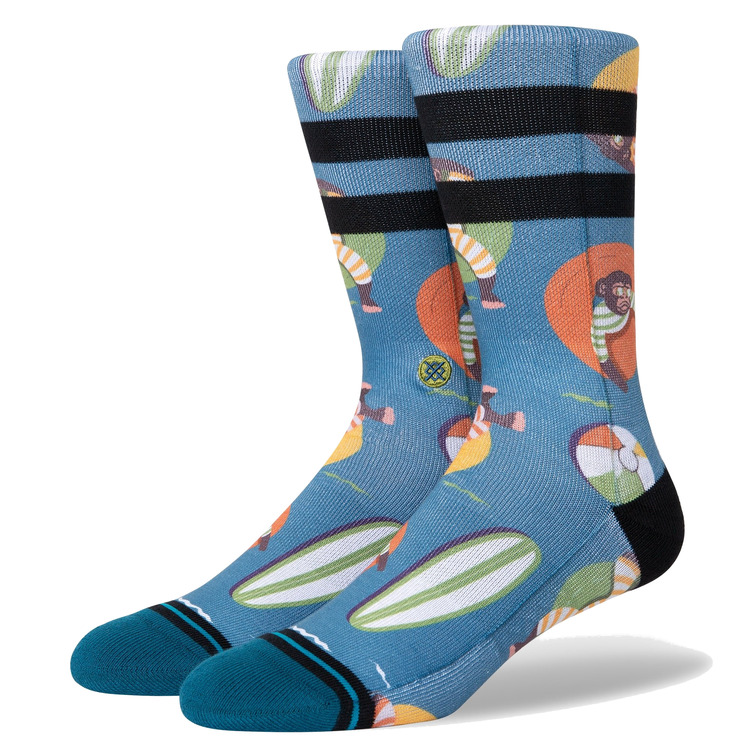 Adicionar ao carrinho Stance Monkey Chillin Casual Socks Classic Crew Stance Monkey Chillin Casual Socks Classic Crew