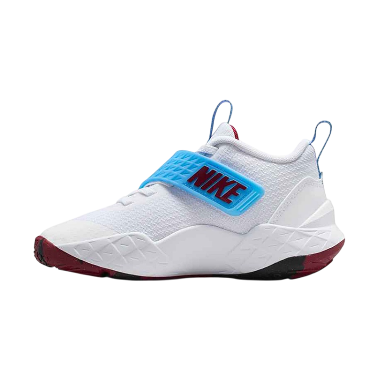 Nike Team Hustle D 12 (PS) "White University Blue"