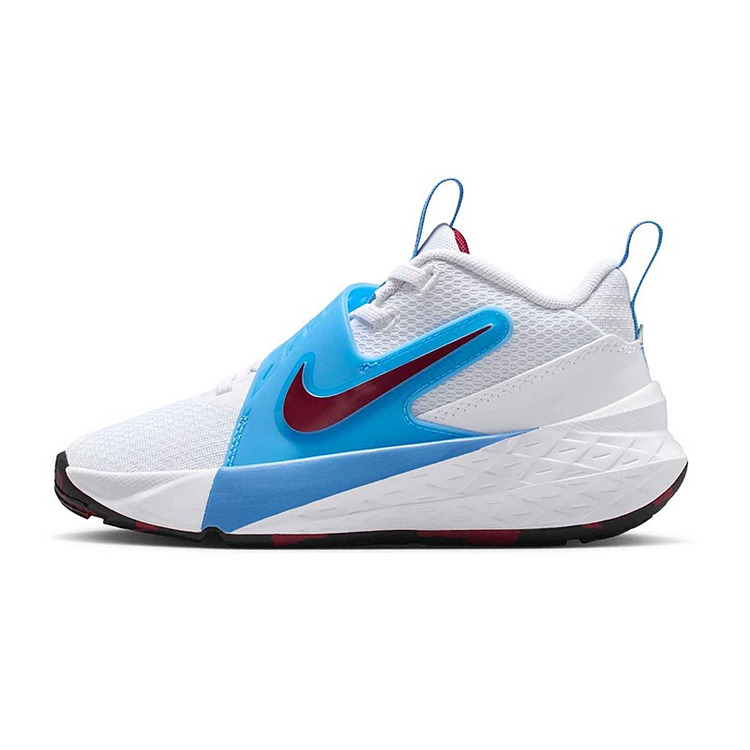 Nike Team Hustle D 12 (PS) "White University Blue"