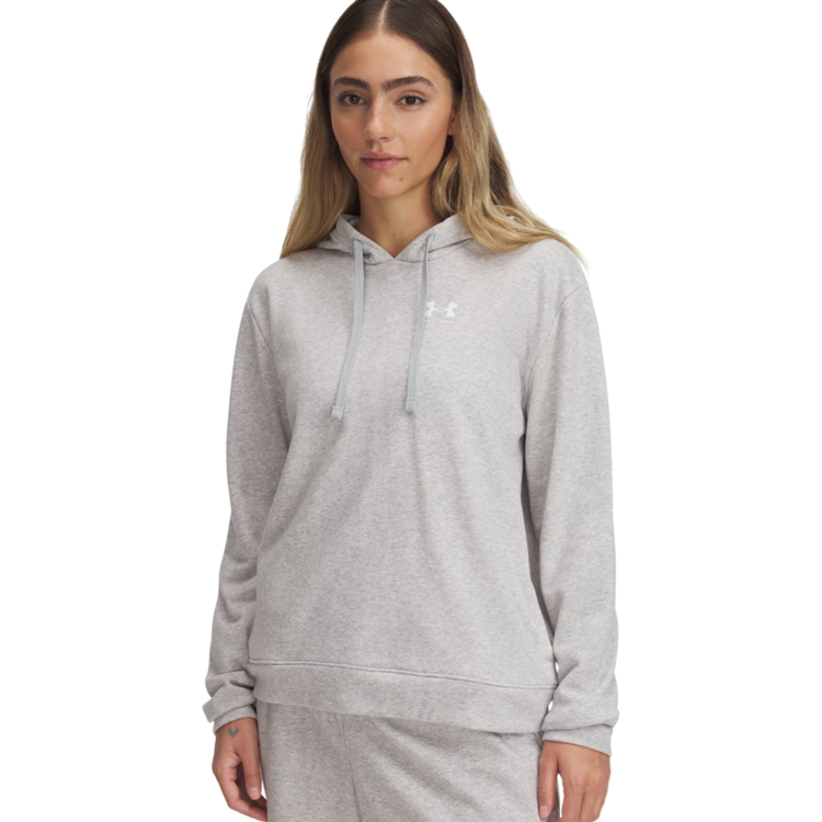 Adicionar ao carrinho UA Women's Rival Terry Hoodie "Mod Gray Light Heather" UA Women's Rival Terry Hoodie "Mod Gray Light Heather"