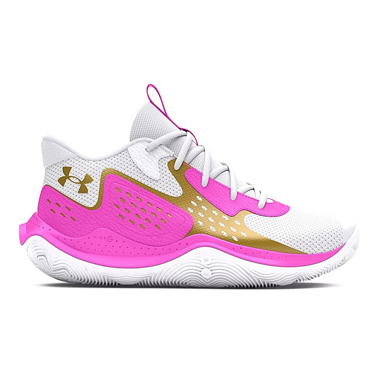 Adicionar ao carrinho Under Armour GS Jet '23 "White VividMagenta Gold" Under Armour GS Jet '23 "White VividMagenta Gold"