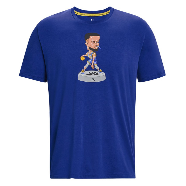 Under Armour Men´s Curry Bobblehead Short Sleeve Tee "Blue"