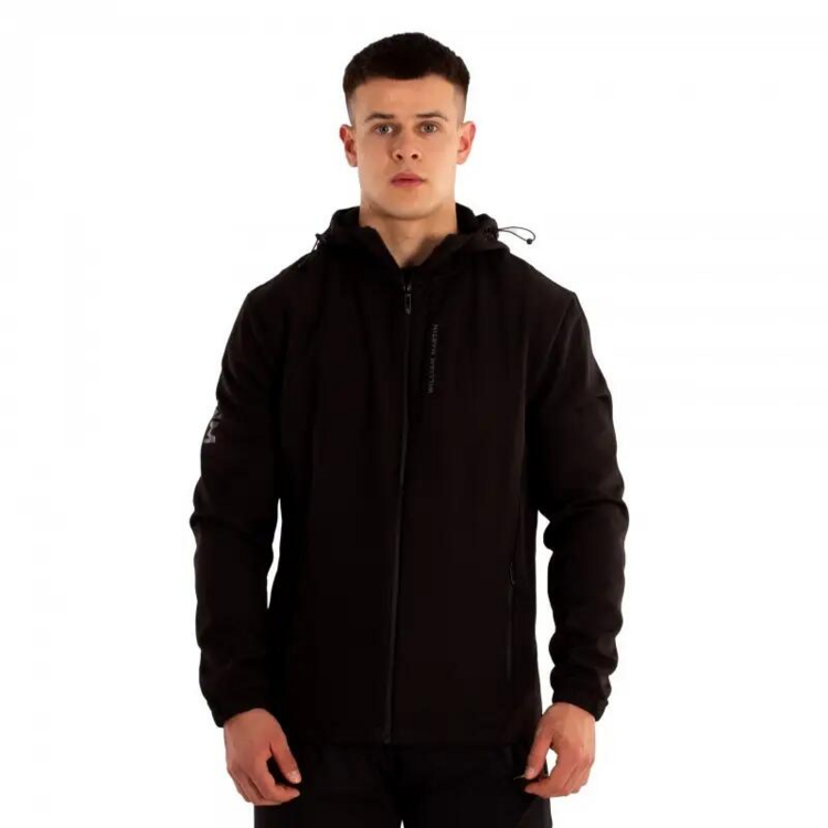 William Martin Softshell Jacket Stone "Black"