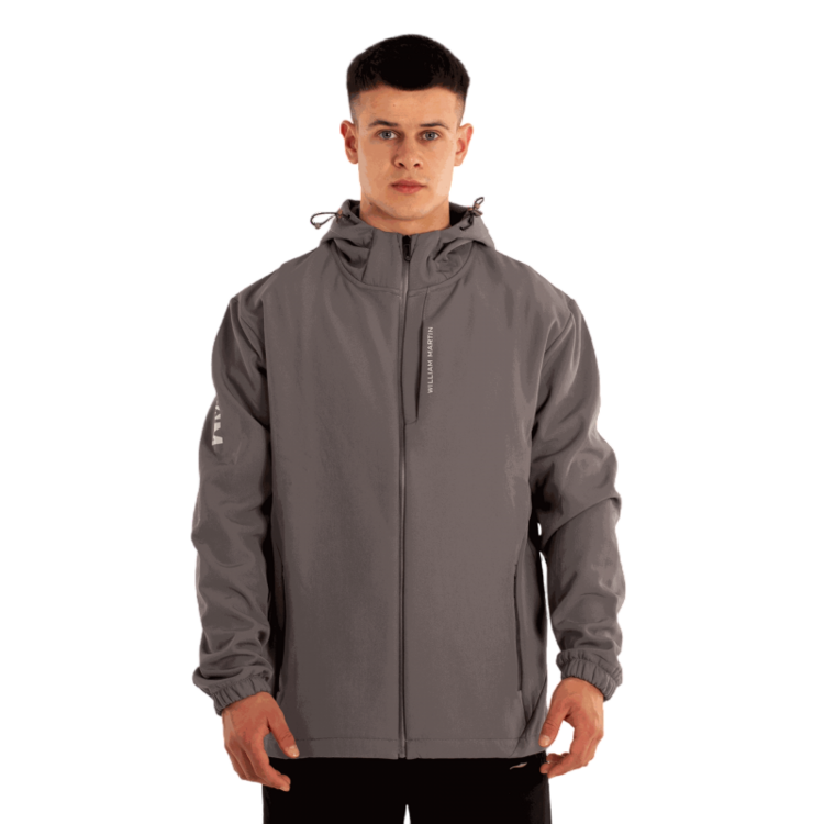 William Martin Softshell Jacket Stone "Grey"