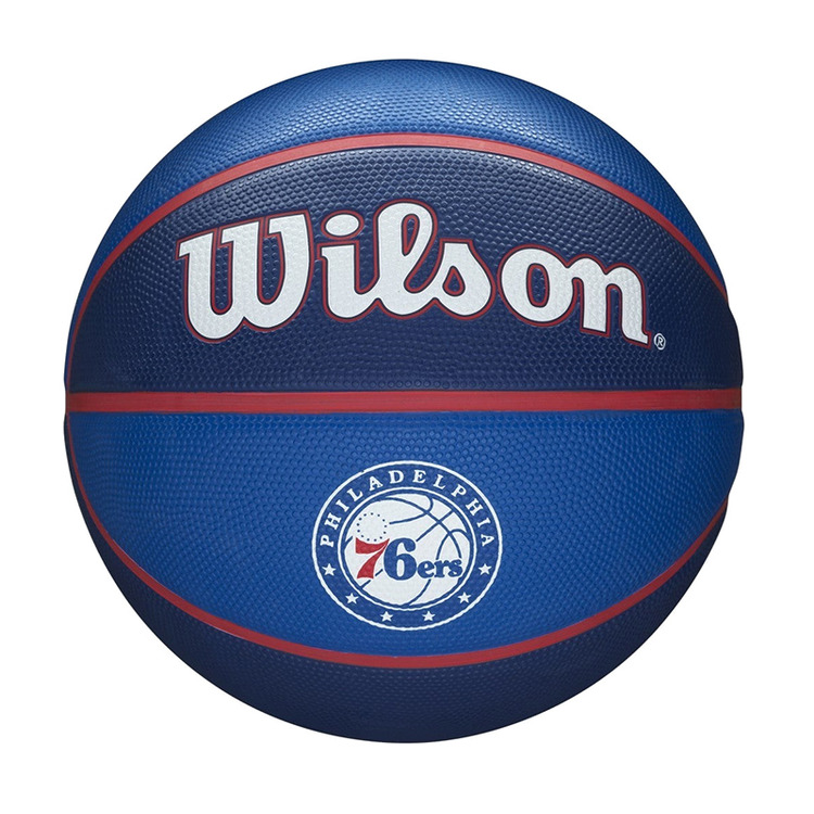 Adicionar ao carrinho Wilson NBA Basketball Team Tribute 76ers Ball (Size 7) Wilson NBA Basketball Team Tribute 76ers Ball (Size 7)