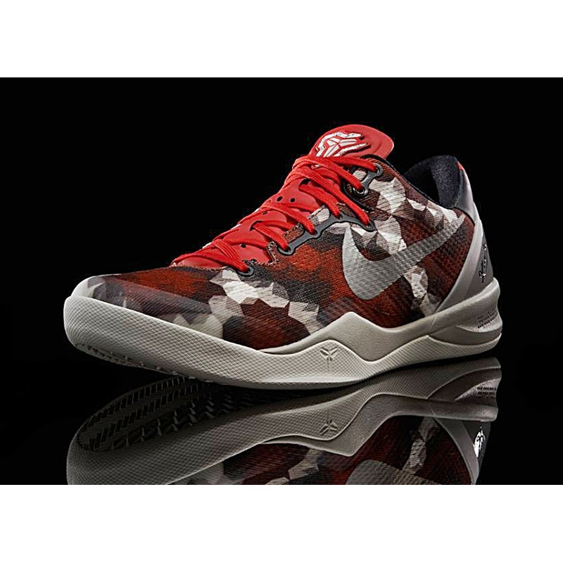 Kobe 8 System Red Boa 601 red black white