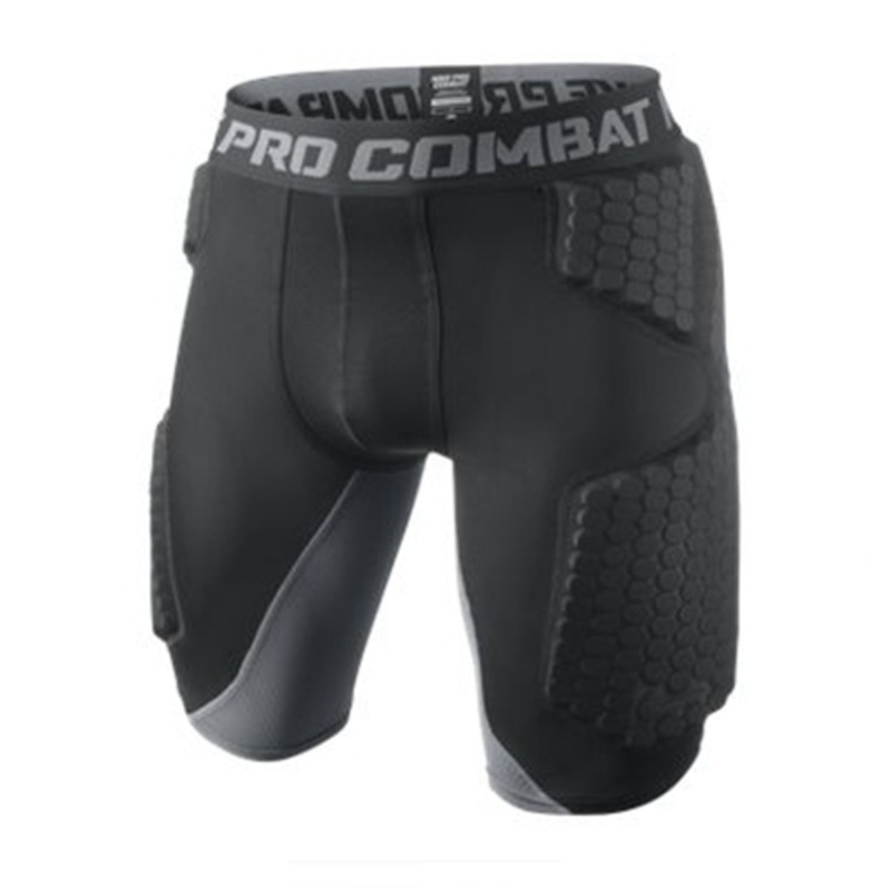 Nike Pro Combat Dri-Fit Long Compression Shorts Adult Large Black