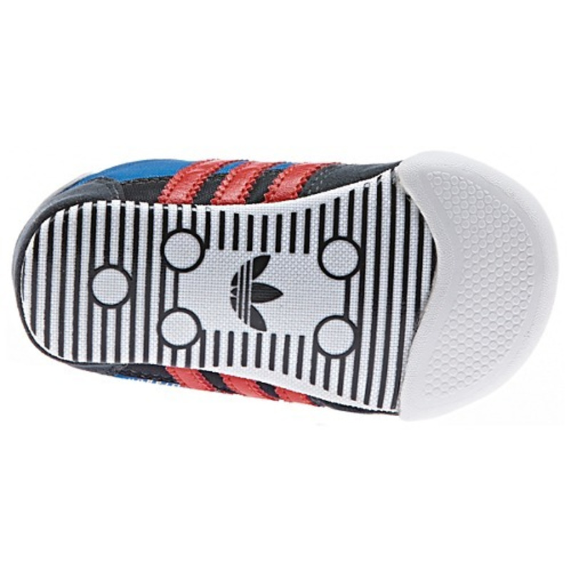 Adidas Original Learn 2 Walk Dragon Crib blue navy red