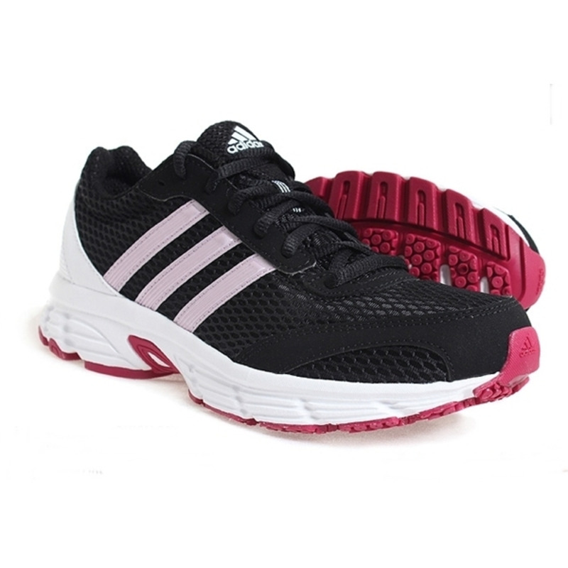 Adidas Vanquish 6 Woman black white pink manelsanchez.pt
