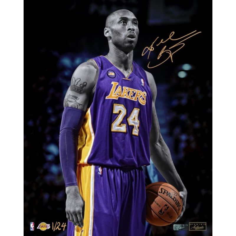 Adidas NBA Swingman Kobe Bryant 24 Lakers purple