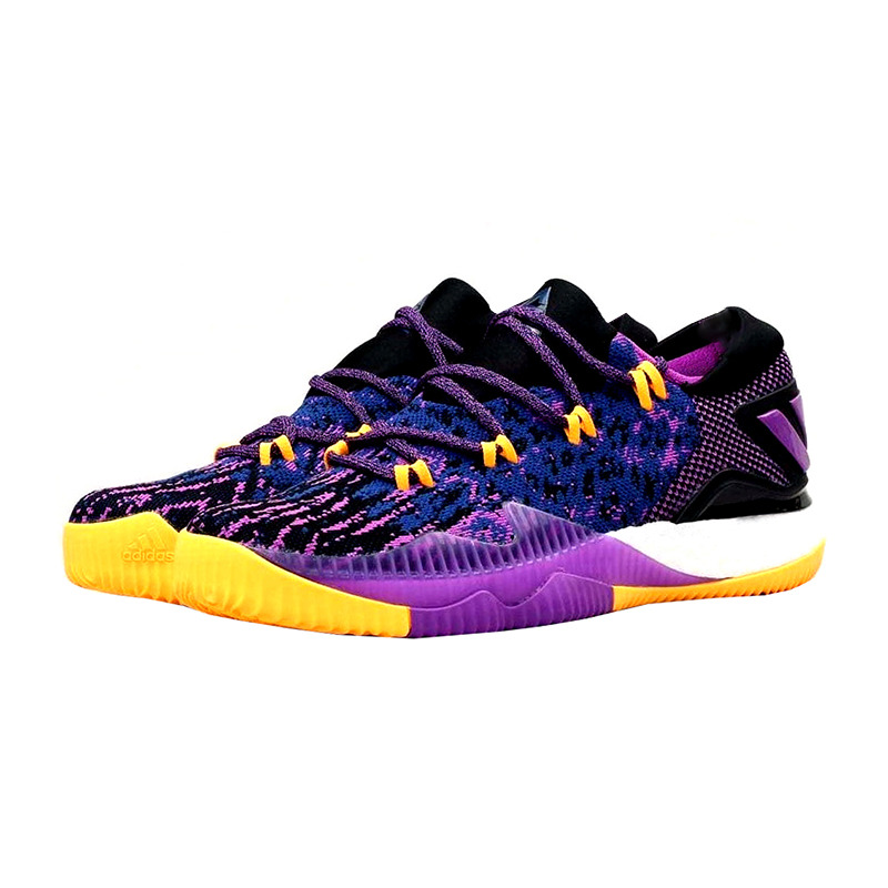 Adidas crazylight cheap boost yellow black