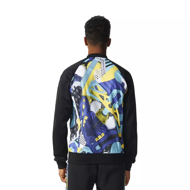 Adidas Originals Shoe Montage AOP Track Top (multicolor/black)