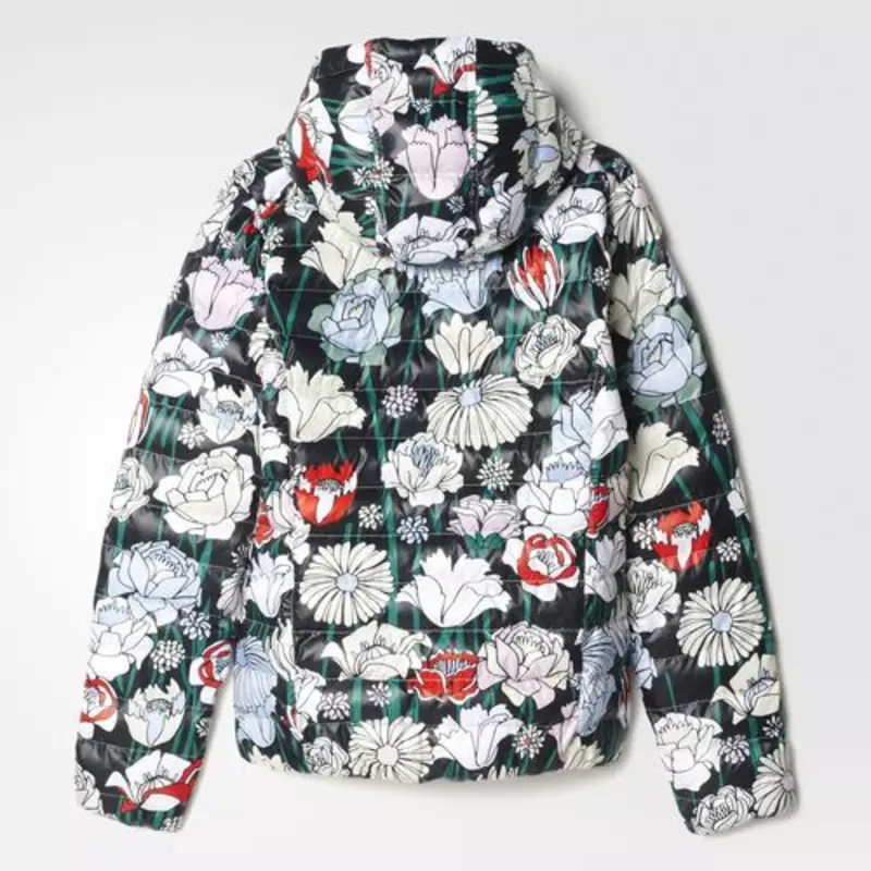 Adidas Originals Slim Jacket "Floral Vintage" (black/multicolor)