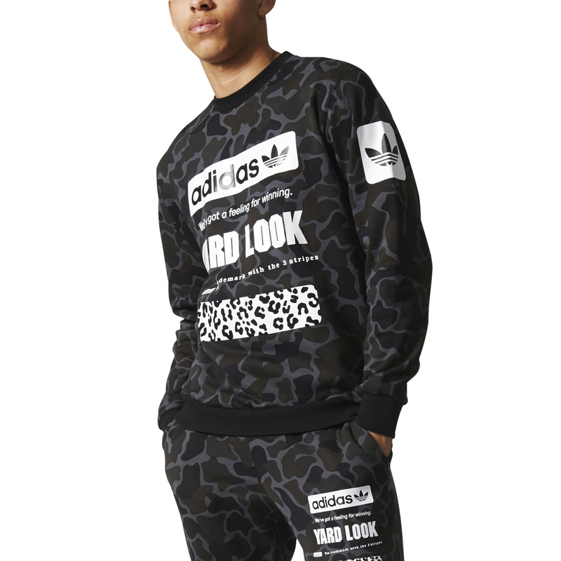 Adidas Originals Street Graphic Camouflage Crew