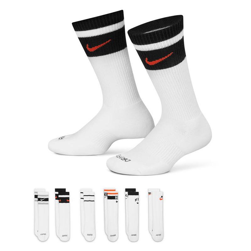 Nike Everyday Plus Cushioned Crew Socks (6 Pairs)
