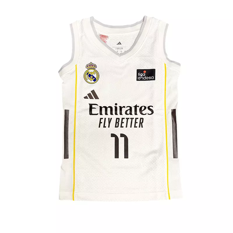 Camiseta Real Madrid Basket 1ª Equipación JR. 2025-26 # 11 HEZONJA #