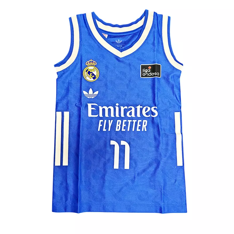 Camiseta Real Madrid Basket 3ª Equipación JR. 2025-26 # 11 HEZONJA #