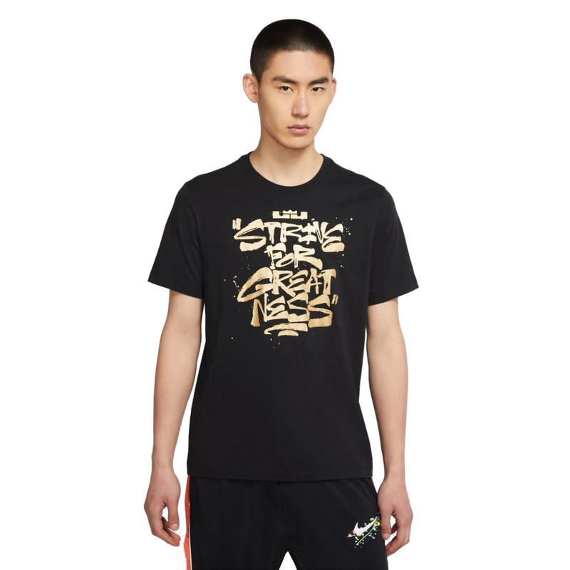 Black and gold lebron shirt outlet