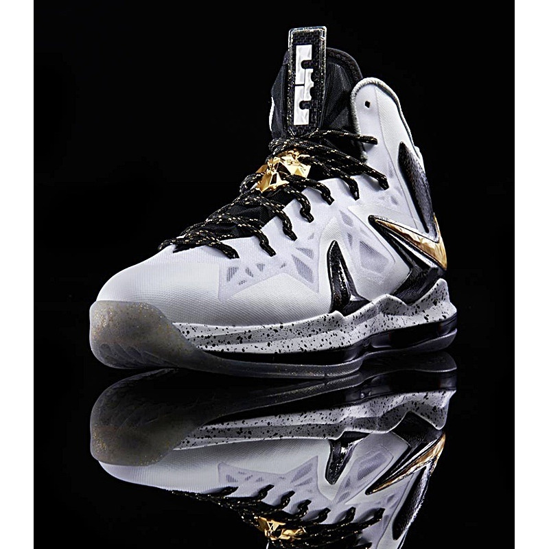 Lebron x elite white gold discount
