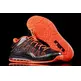 Nike Air Max Lebron X Low "Total Crimson" (001/negro/naranja)