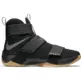 LeBron Soldier 10 SFG "Black Gum" (009/black/mtlc dark grey/gum yellow)
