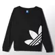 Adidas Originals Light Logo Sweater Mulheres (negro/blanco)