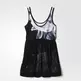 Adidas Originals White Smoke Tank Dress Rita Ora (negro/blanco)