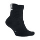 Nike Calcetines Elite Versatility Mid (012/negro/negro/blanco)
