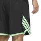 Adidas Basketball Crazylite Short "Black-Lime Burst"