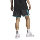 Adidas Basketball Crazylite Short "Carbon-Lucid Cyan"