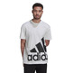 Adidas Essentials Giant Logo(White / Black)