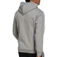 Adidas Essentials Hoodie Fleece Logo 3 strips (grey)