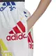Adidas Essentials Multi-Colored Logo Loose Fit Woven Pants (multicolor)