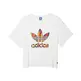 Adidas Originals Mujer Camiseta Paris Logo Trefoil  (blanco)