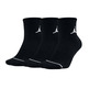 Calcetines Jordan Jumpman High-Intensity Quarter Sock Pack 3 (010/black)