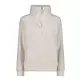 Campagnolo Women's Half Zip Sweatshirt in High Loft "Vaniglia"