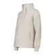 Campagnolo Women's Half Zip Sweatshirt in High Loft "Vaniglia"