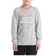 Champion Kids Athletic Long Sleeve Crewneck T-Shirt "Grey"