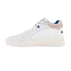 Champion Rochester Z90 Leather Mid Trainers "White-Off-White"