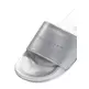 Champion Slide Queens Script Logo W "Silver"