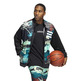 Adidas Basketball Moment 3-Stripes Jacket