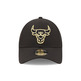 Chicago Bulls Gold Logo Negro 9Forty Cap