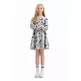 Desigual Girls Dress Drawings Hearts