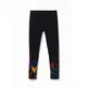 Desigual Girls Hearts Long Leggings "Black"