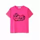 Desigual Graffiti Love T-shirt "Pink"