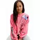 Desigual Minnie Mouse Sequin Sweatshirt "Pink"