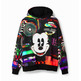 Desigual Oversize Mickey Mouse Sweatshirt "Black"